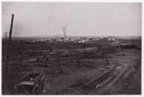 Free download [Wagon in a landscape with army encampment in the distance].  Brady album, p. 125 free photo or picture to be edited with GIMP online image editor